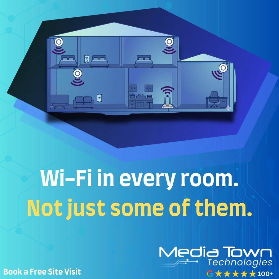 Professional WiFi installation throughout your home